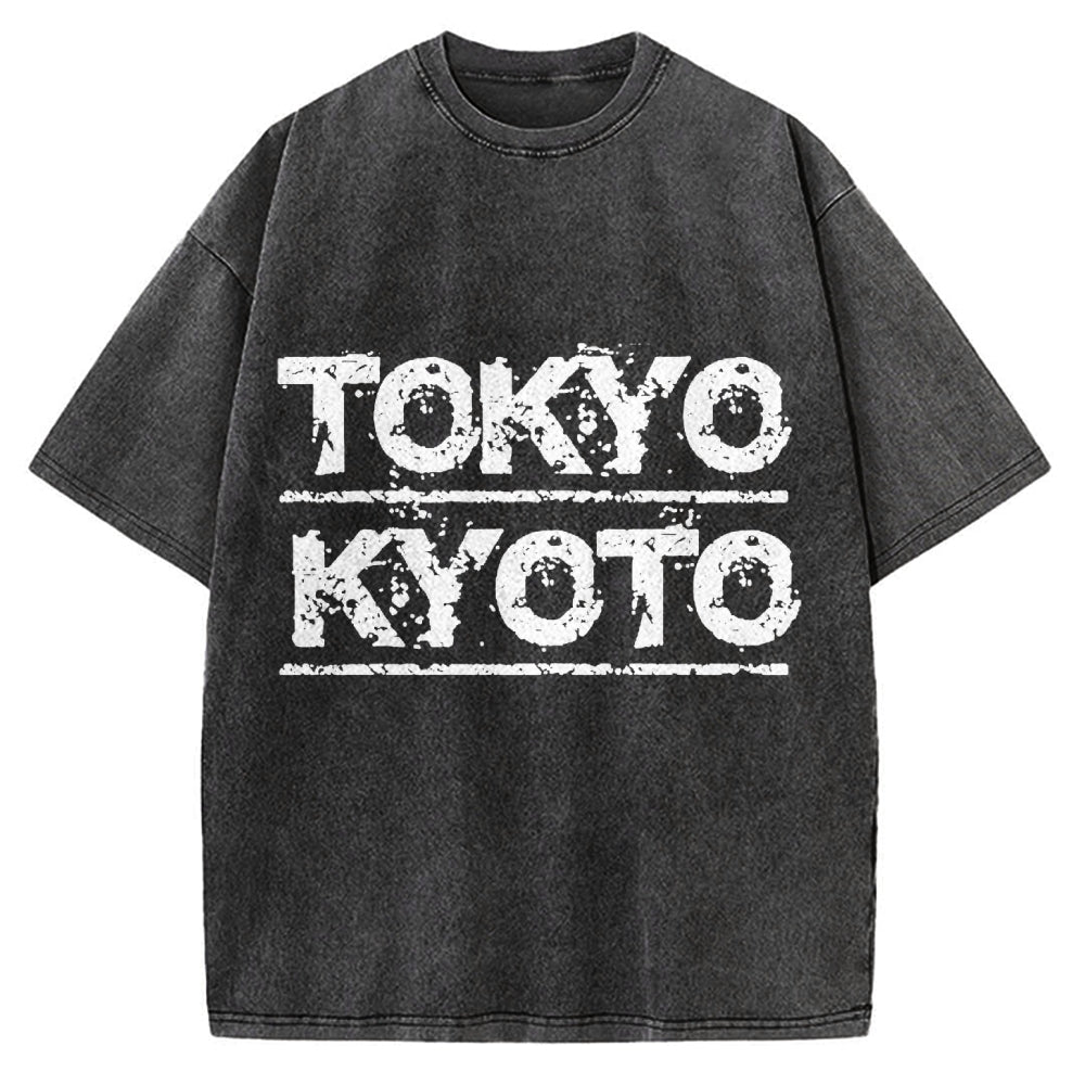 Tokyo Kyoto Vintage Washed T-shirt
