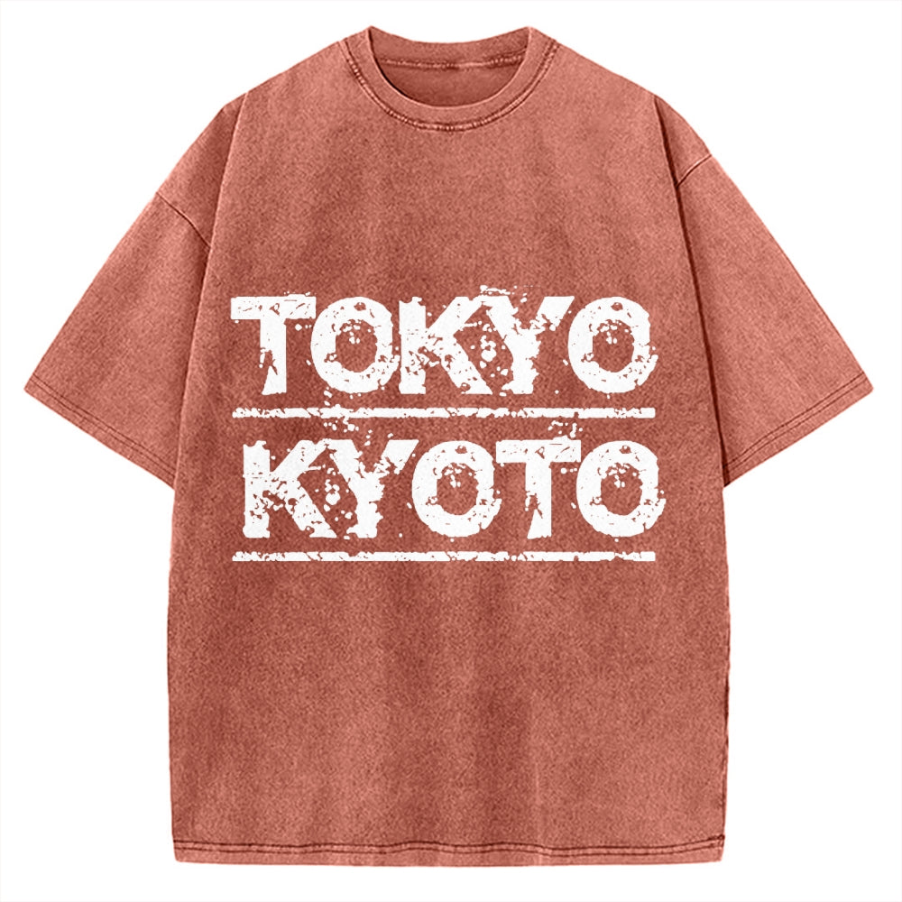 Tokyo Kyoto Vintage Washed T-shirt