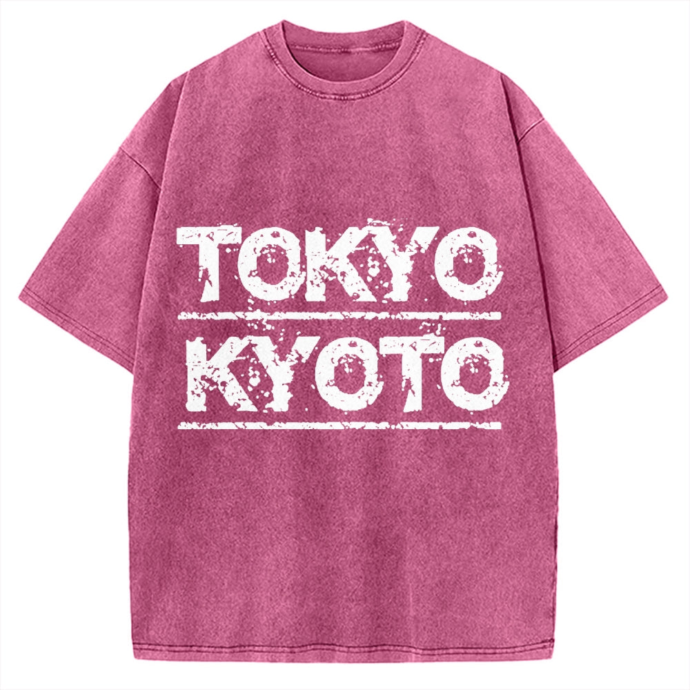 Tokyo Kyoto Vintage Washed T-shirt