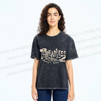 Unisex Bones Threadless Printed Washed Tee