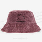 I need ibuprofen Cat Vintage Washed Bucket Hat