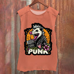Vintage Punk Rat Washed Tank Top