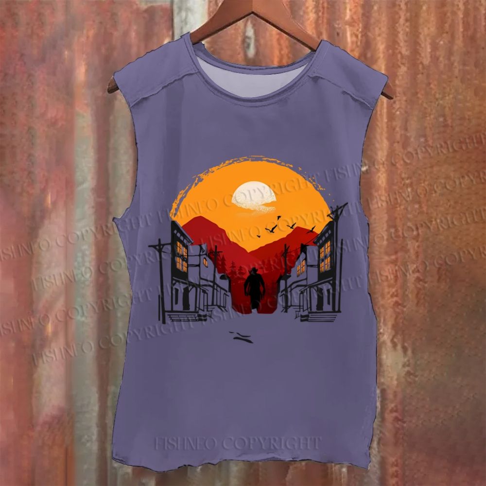 Vintage Red Dead Redemption Washed Tank Top