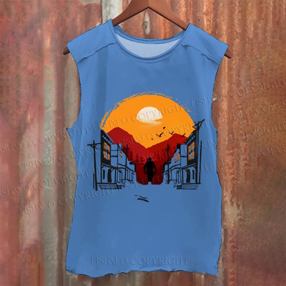Vintage Red Dead Redemption Washed Tank Top