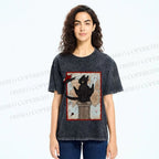 Unisex Printed Washed Tee 2506014191