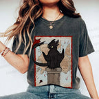 Unisex Printed Washed Tee 2506014191