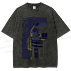 Unisex Star Wars Printed Washed Tee
