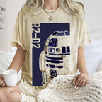 Unisex Star Wars Printed Washed Tee