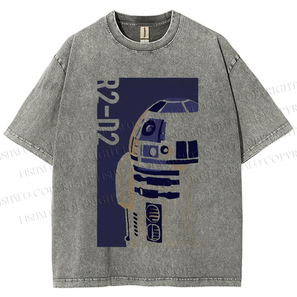 Unisex Star Wars Printed Washed Tee