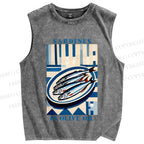 Unisex Printed Washed Tank Top 2506014582