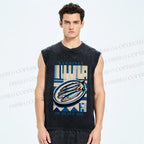 Unisex Printed Washed Tank Top 2506014582