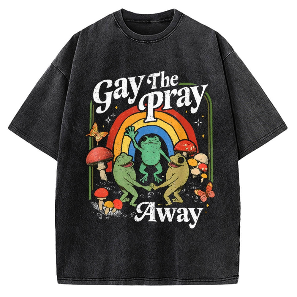 The Pray Away Vintage Washed T-shirt