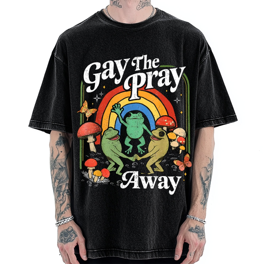 The Pray Away Vintage Washed T-shirt