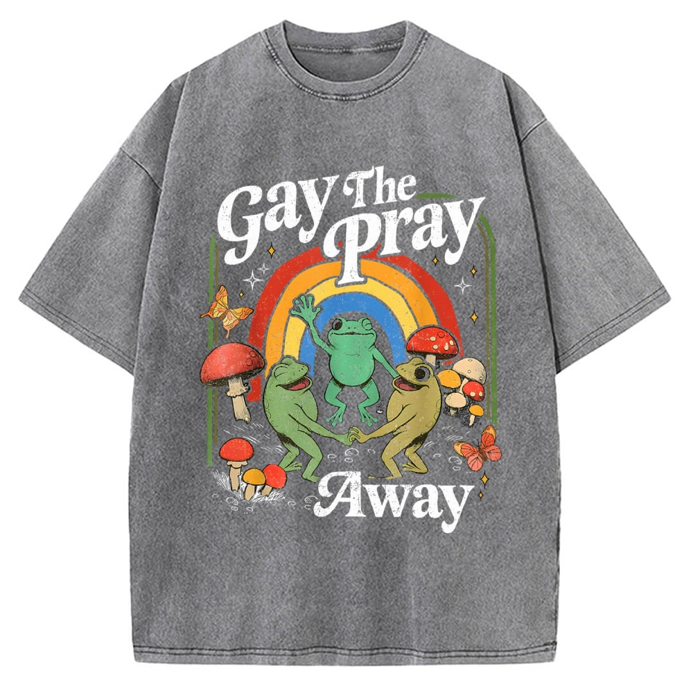 The Pray Away Vintage Washed T-shirt