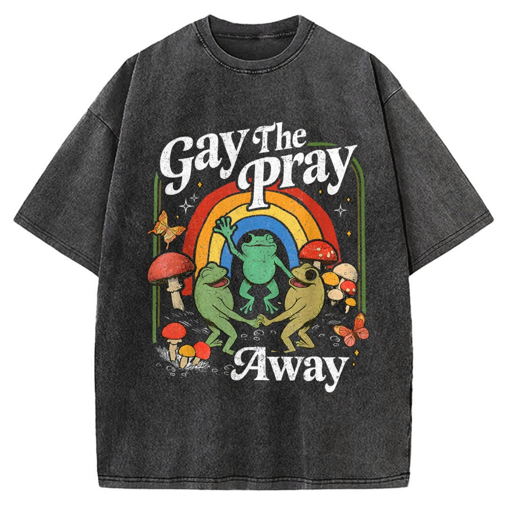 The Pray Away Vintage Washed T-shirt