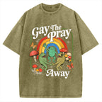 The Pray Away Vintage Washed T-shirt