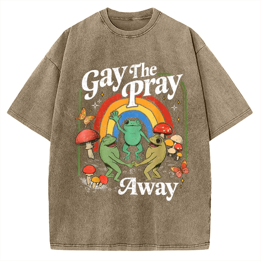The Pray Away Vintage Washed T-shirt