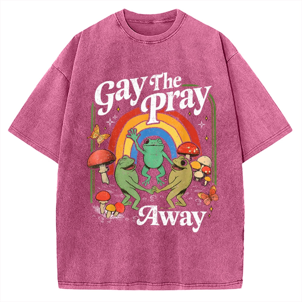The Pray Away Vintage Washed T-shirt
