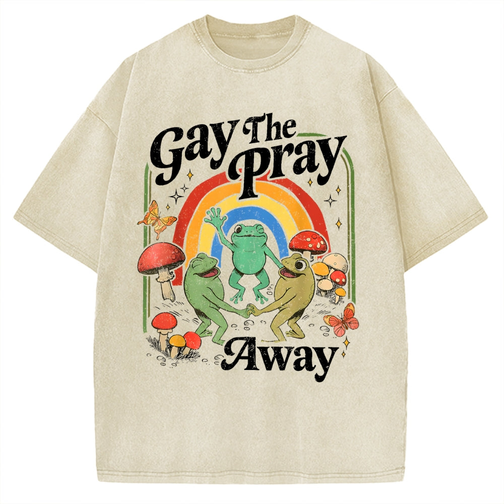 The Pray Away Vintage Washed T-shirt