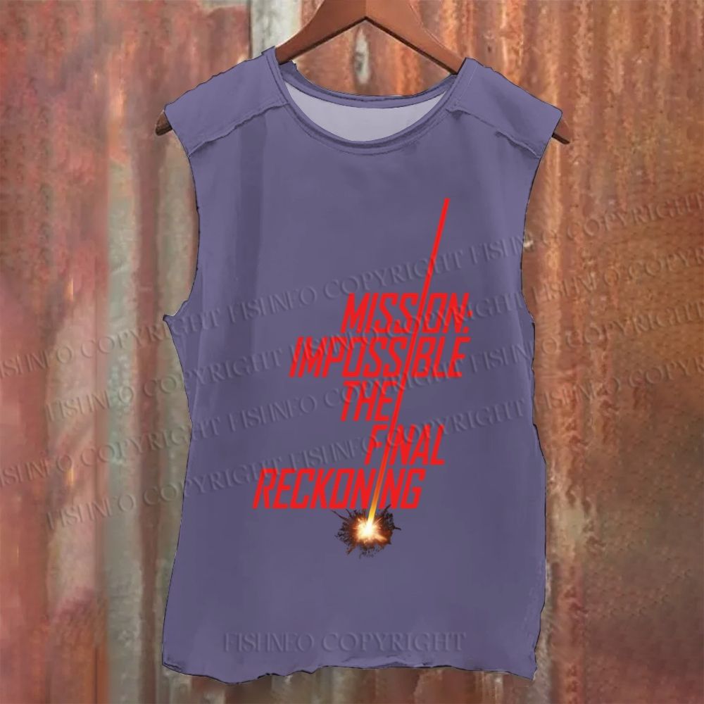 Vintage Mission： Impossible Washed Tank Top