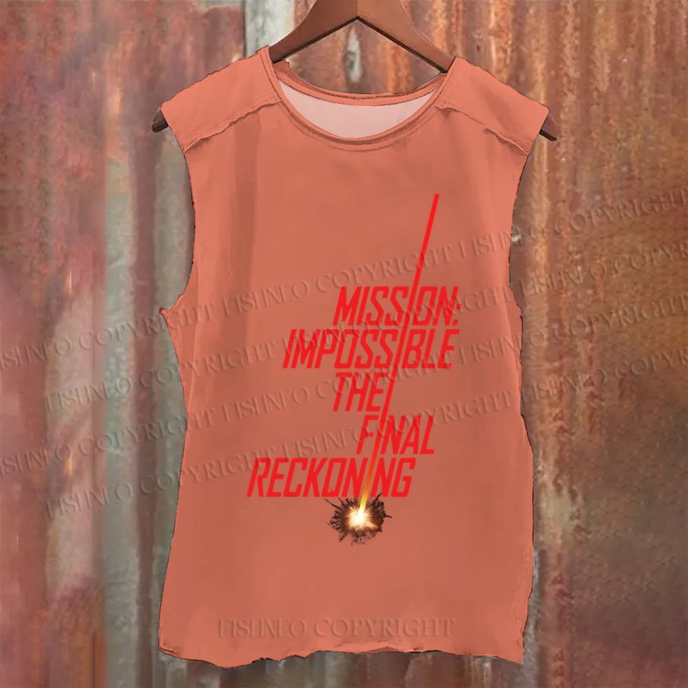 Vintage Mission： Impossible Washed Tank Top