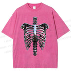 Unisex Hajime Sorayama Rib Printed Washed Tee