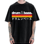 Japan Drum And Bass Vintage Washed T-shirt