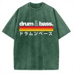 Japan Drum And Bass Vintage Washed T-shirt