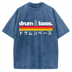 Japan Drum And Bass Vintage Washed T-shirt