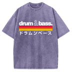 Japan Drum And Bass Vintage Washed T-shirt