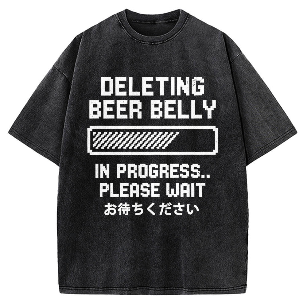 Removing Beer Delly Vintage Washed T-shirt