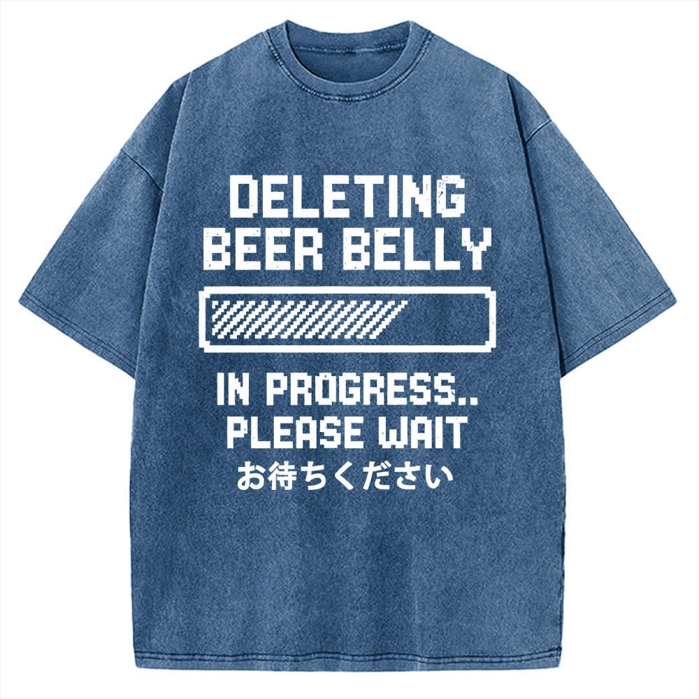 Removing Beer Delly Vintage Washed T-shirt