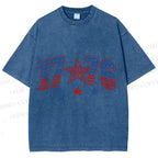 Unisex 1776 Independence Day Printed Washed Tee