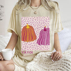 Unisex Yayoi Kusama Pumpkin Printed Washed Tee
