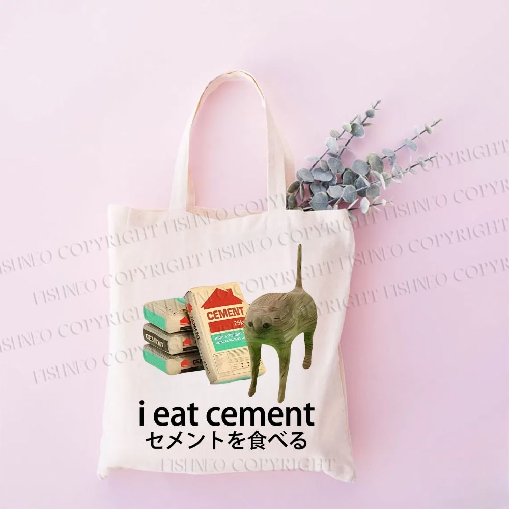 I Eat Cement Tote Bag
