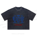 Vintage Sardine Washed Cropped T-Shirt