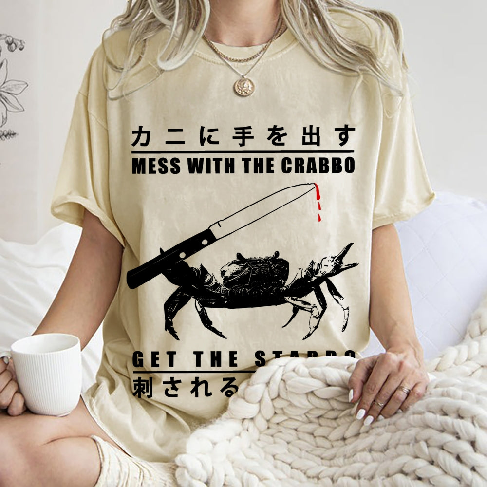 Mess With The Crab Washed T-Shirt