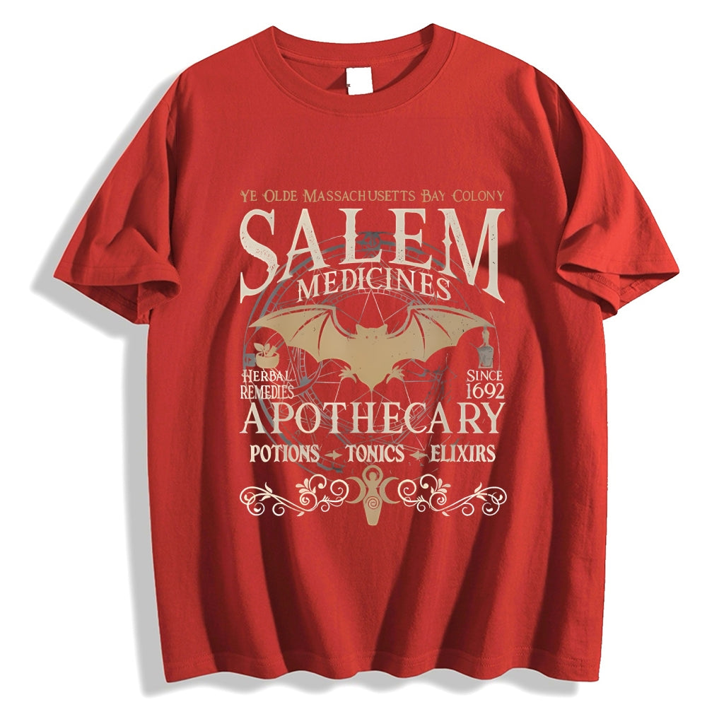 Salem Medicines Apothecary Halloween T-shirt