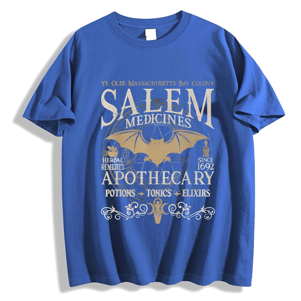 Salem Medicines Apothecary Halloween T-shirt