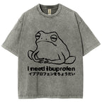 I need ibuprofen Frog Vintage Washed T-shirt