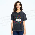 Unisex Where's My Antihistamine Printed Washed Tee