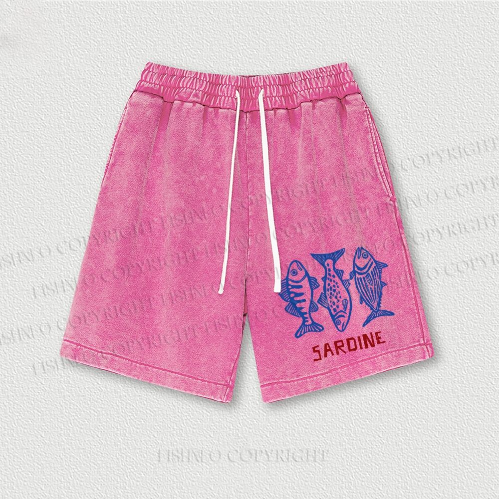 Vintage Sardine Washed Vintage Shorts