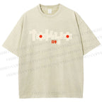 Unisex Tokyo Printed Washed Tee