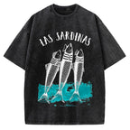 Las Sardines Sailor Vintage Washed T-shirt