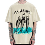 Las Sardines Sailor Vintage Washed T-shirt