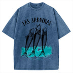 Las Sardines Sailor Vintage Washed T-shirt