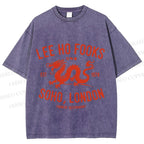 Unisex Lee Ho Fooks Dragon Printed Washed Tee
