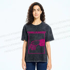 Unisex Pride Homo Punks Is Queers Printed Washed Tee