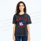 Unisex Astro Boy Printed Washed Tee