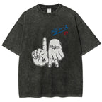 Dodger17 Vintage Japanese Design Washed T-Shirt